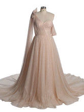 Glitter Starry Women Photography Dress Mesh Long Formal Dress